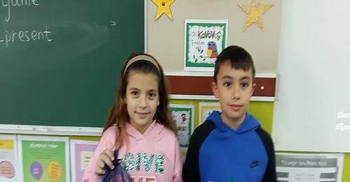 Ευχαριστούμε τους μαθητές της Γ’ τάξης της Λακωνικής Σχολής των Εκπαιδευτηρίων Φραγκή